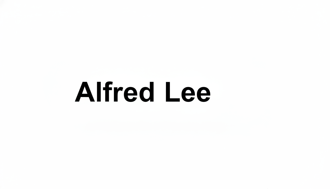 Alfred Lee